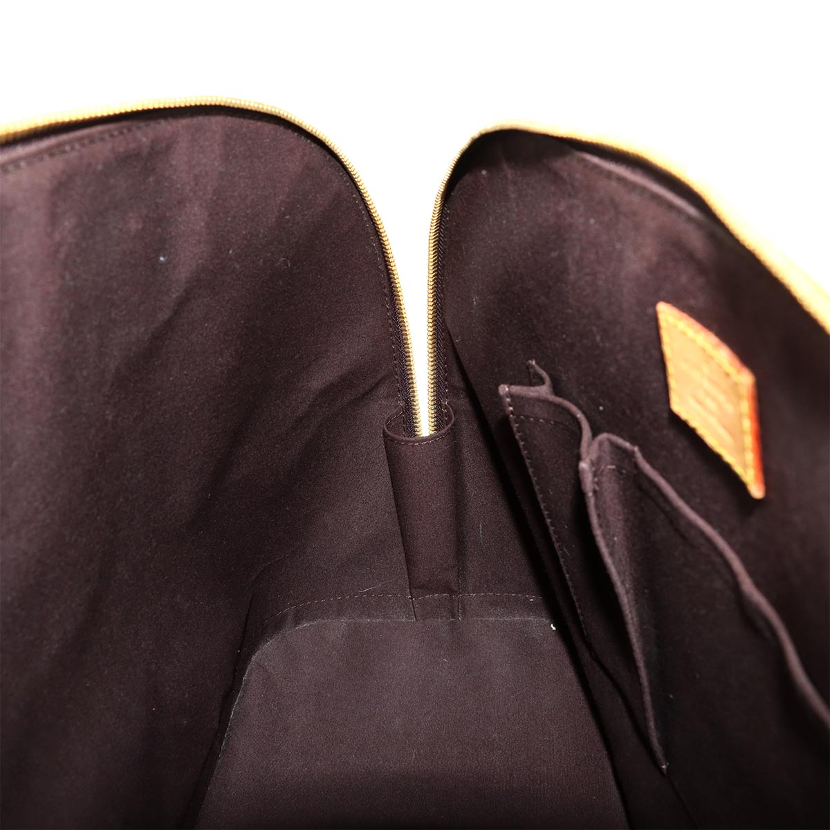 Monogram Vernis Alma GM Hand Bag Amarante M93595