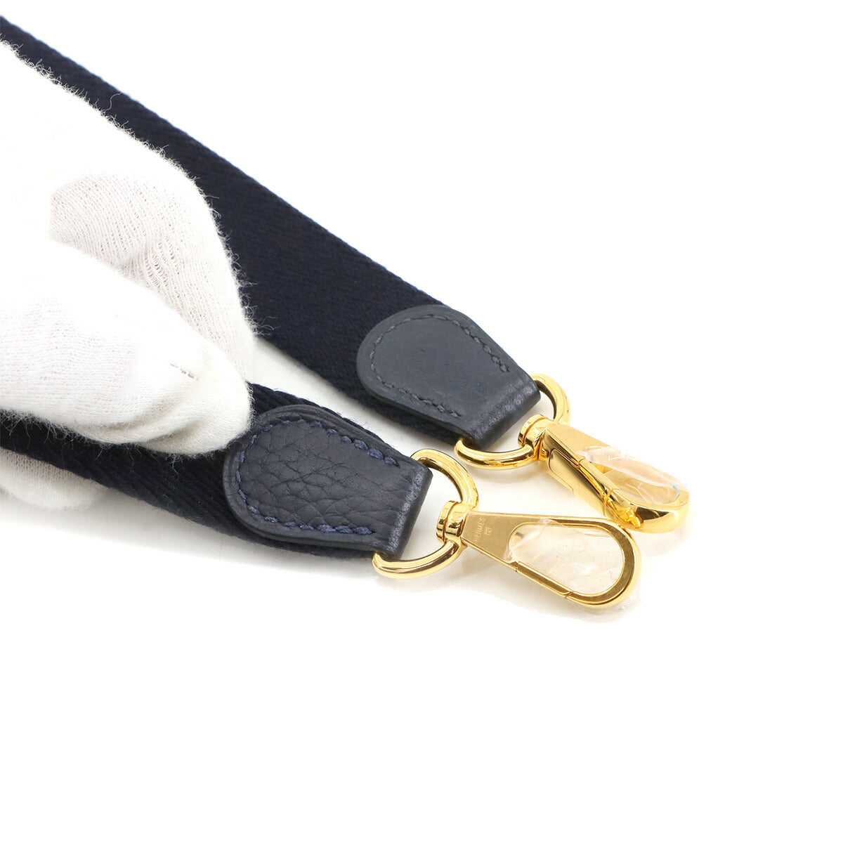 Evelyne Amazone TPM Shoulder Bag Taurillon Clemence Bleu Nuit