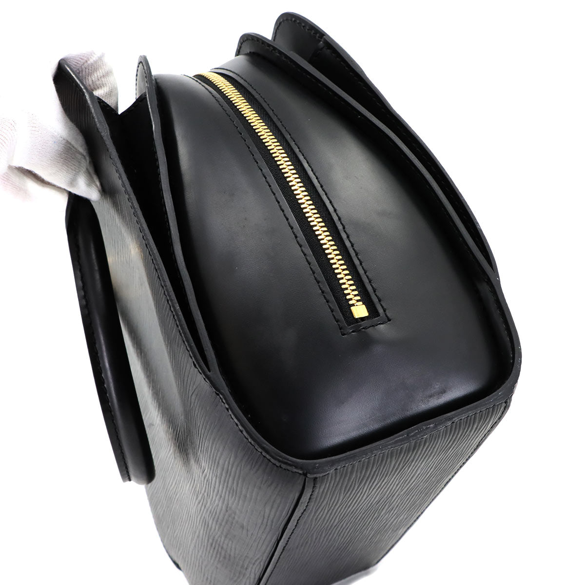 Epi Pont Neuf Hand Bag Leather Noir M52052 Purse