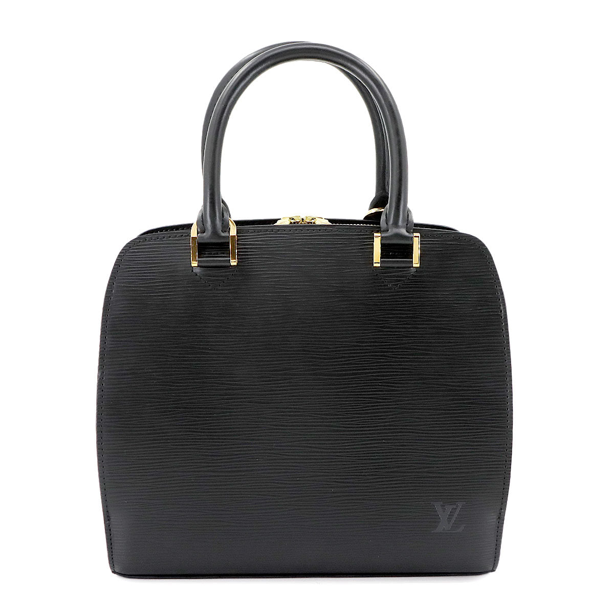 Epi Pont Neuf Hand Bag Leather Noir M52052 Purse