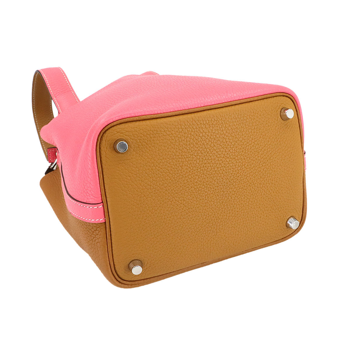 Picotin Lock Casaque PM Hand Bag Taurillon Clemence Rose Azalee