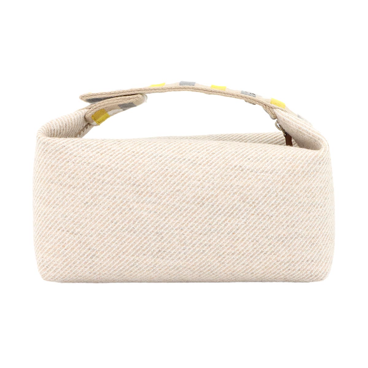 Bride a Brac PM Au Carre Hand Bag Wool Seigle Pouch