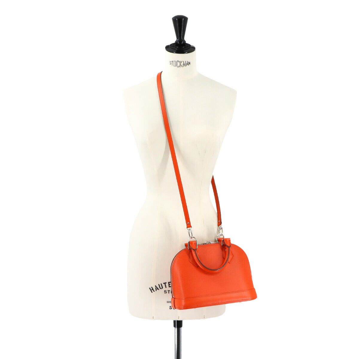 Epi Alma BB 2way Hand Shoulder Bag Leather Pimon M40854