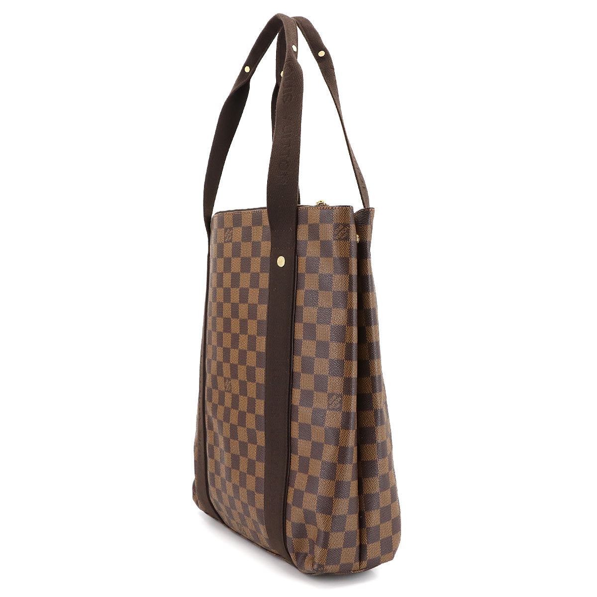 Damier Cabas Bobur Tote Bag Ebene N52006 Purse