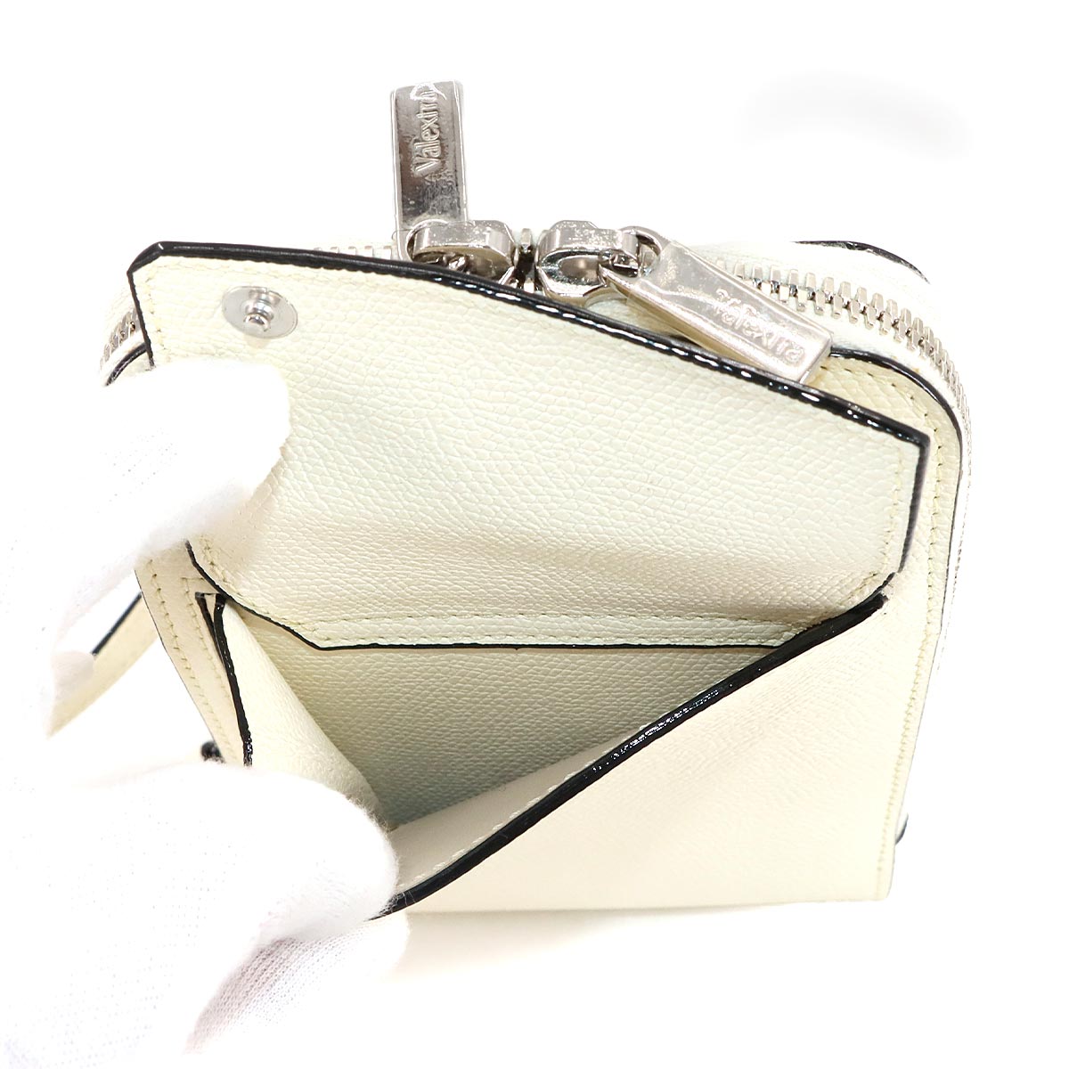 Crossbody Pocket Shoulder Bag Leather White Purse