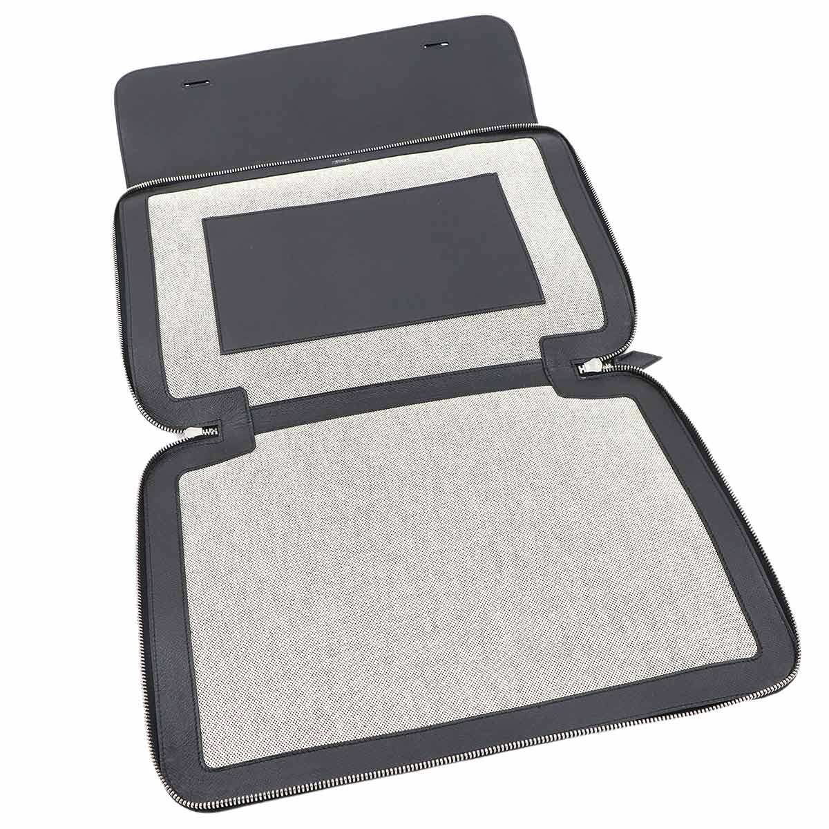 Serviette 57 Briefcase Business Bag Veau Epsom Black Purse