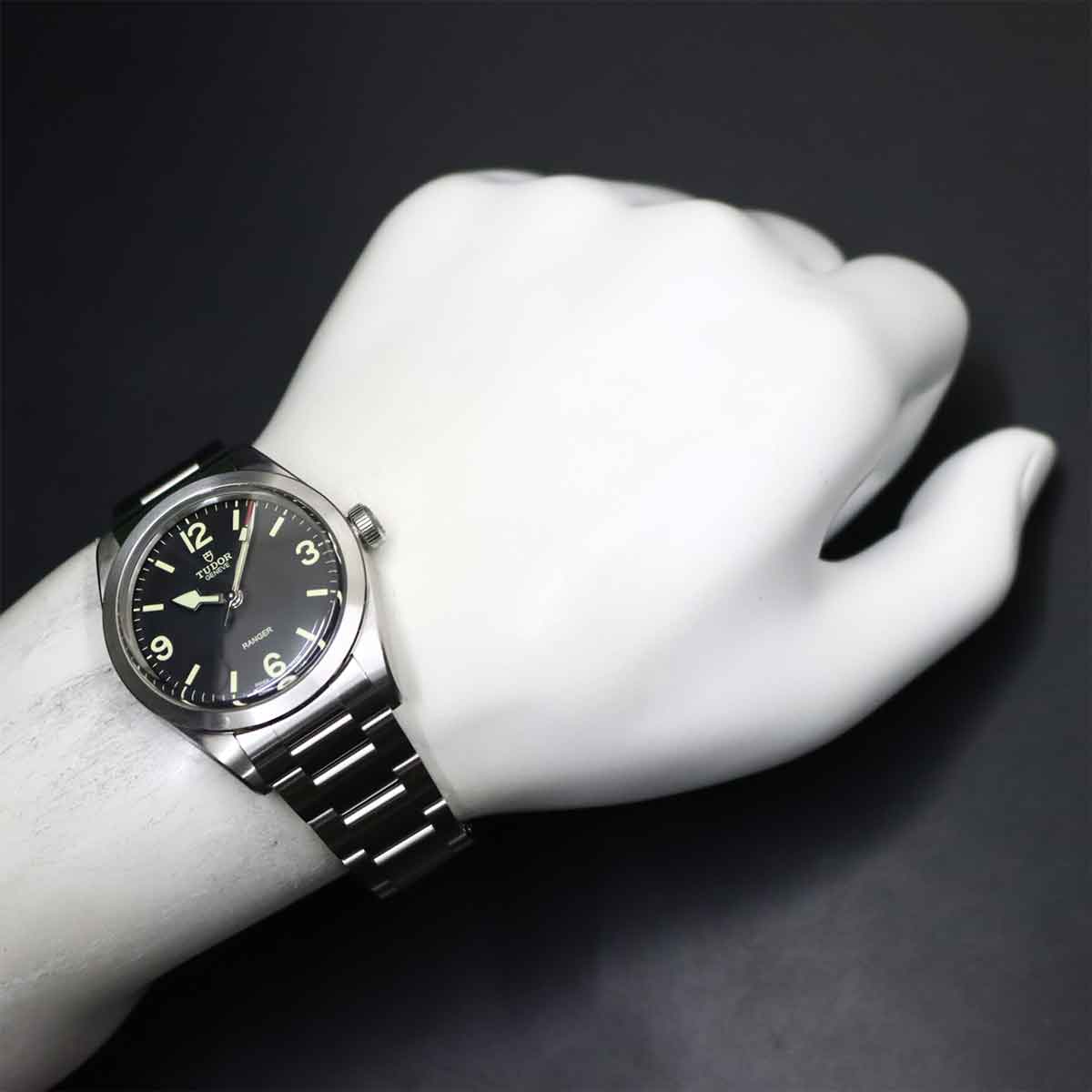 Ranger 79950 Automatic Black Dial Mens Watch