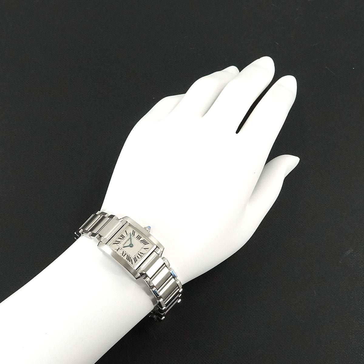 Tank Francaise SM W51008Q3 Quartz Cream Dial Ladies Watch