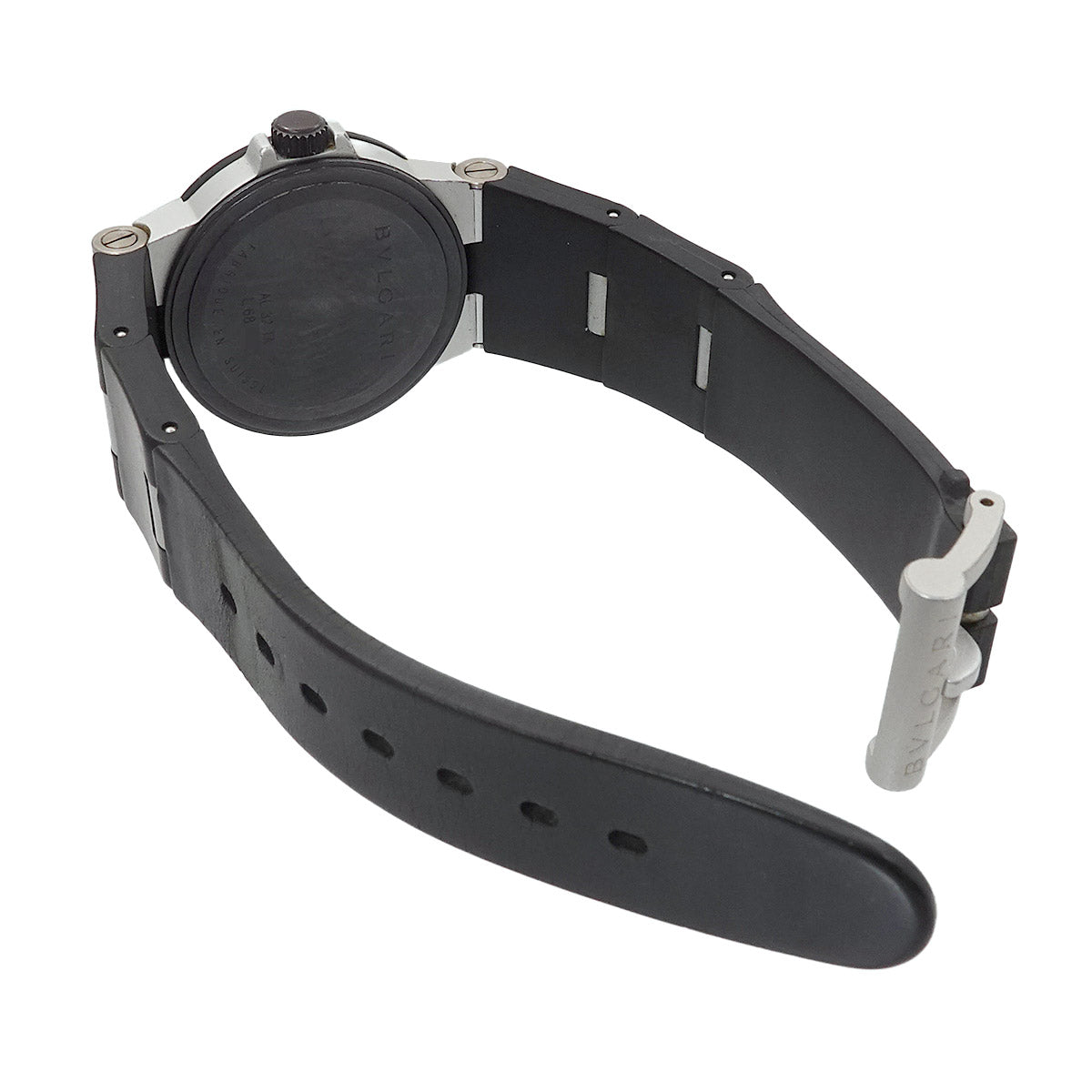 Aluminum AL32TA 18P Diamond Date Black Dial Ladies Watch