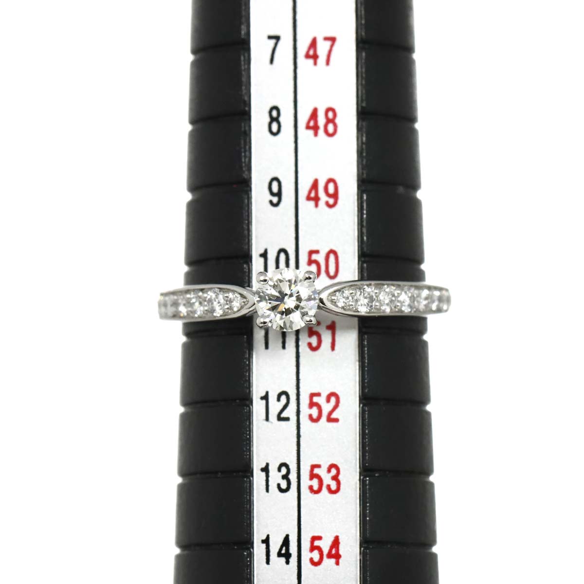 Harmony Diamond 0.24ct I/VS1/3EX Ring Pt Size5.25-5.5(US)