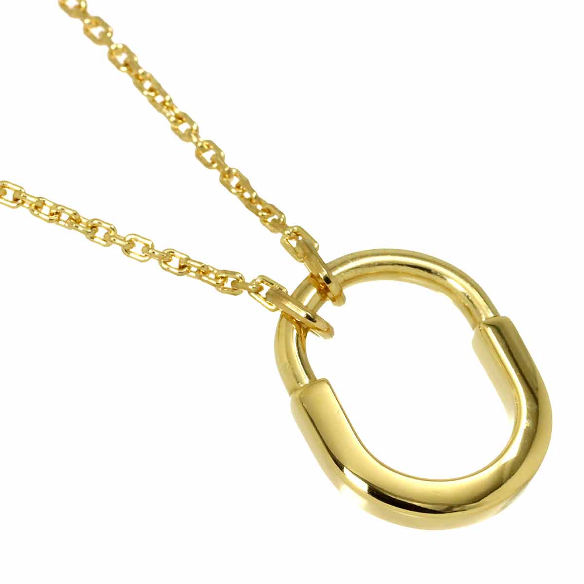 Lock Small Necklace 18K Yellow Gold 750