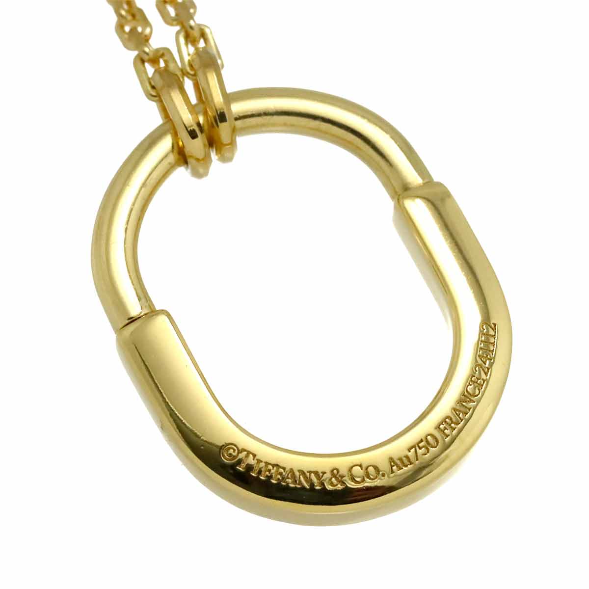 Lock Small Necklace 18K Yellow Gold 750