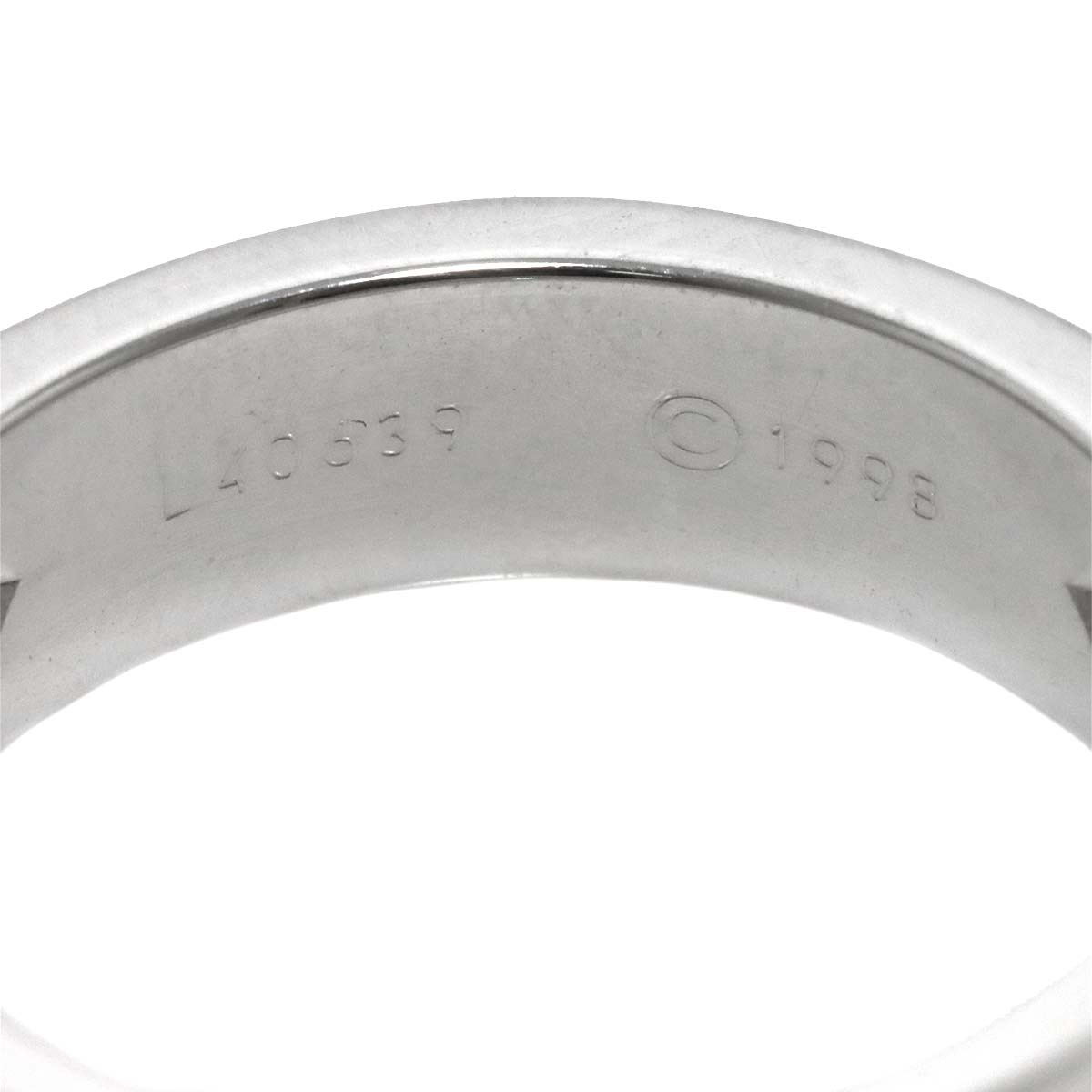 Love Ring Diamond 3P 18K White Gold 750 size55 7.25(US)