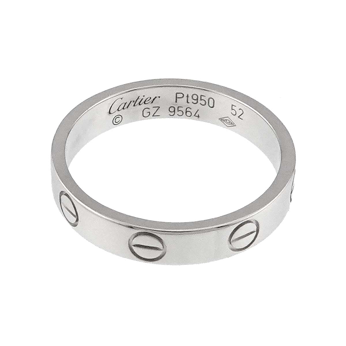 Mini Love Ring Platinum size52 6(US)