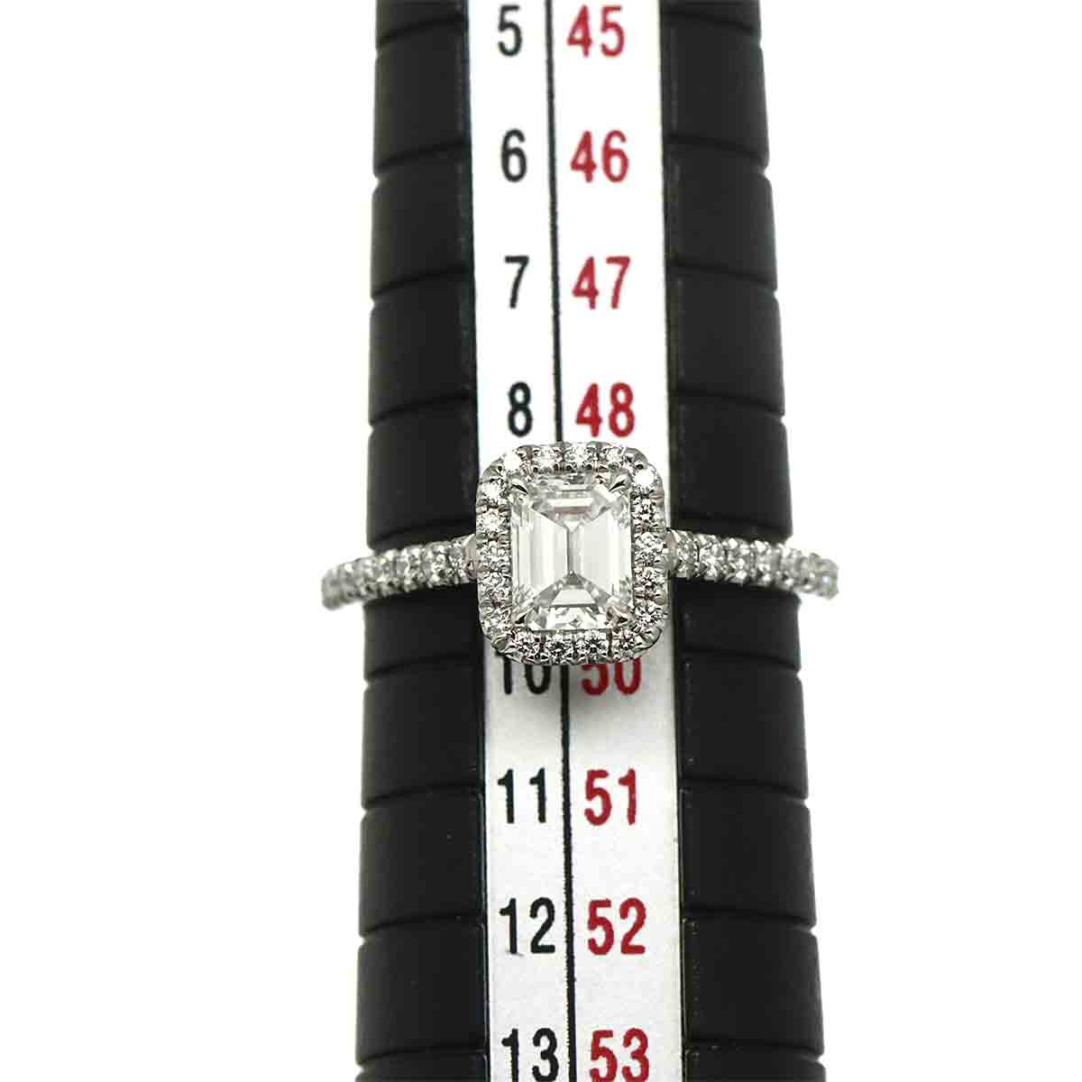 Diamond 0.59ct G/VS1 Ring Platinum Size4.75-5(US)