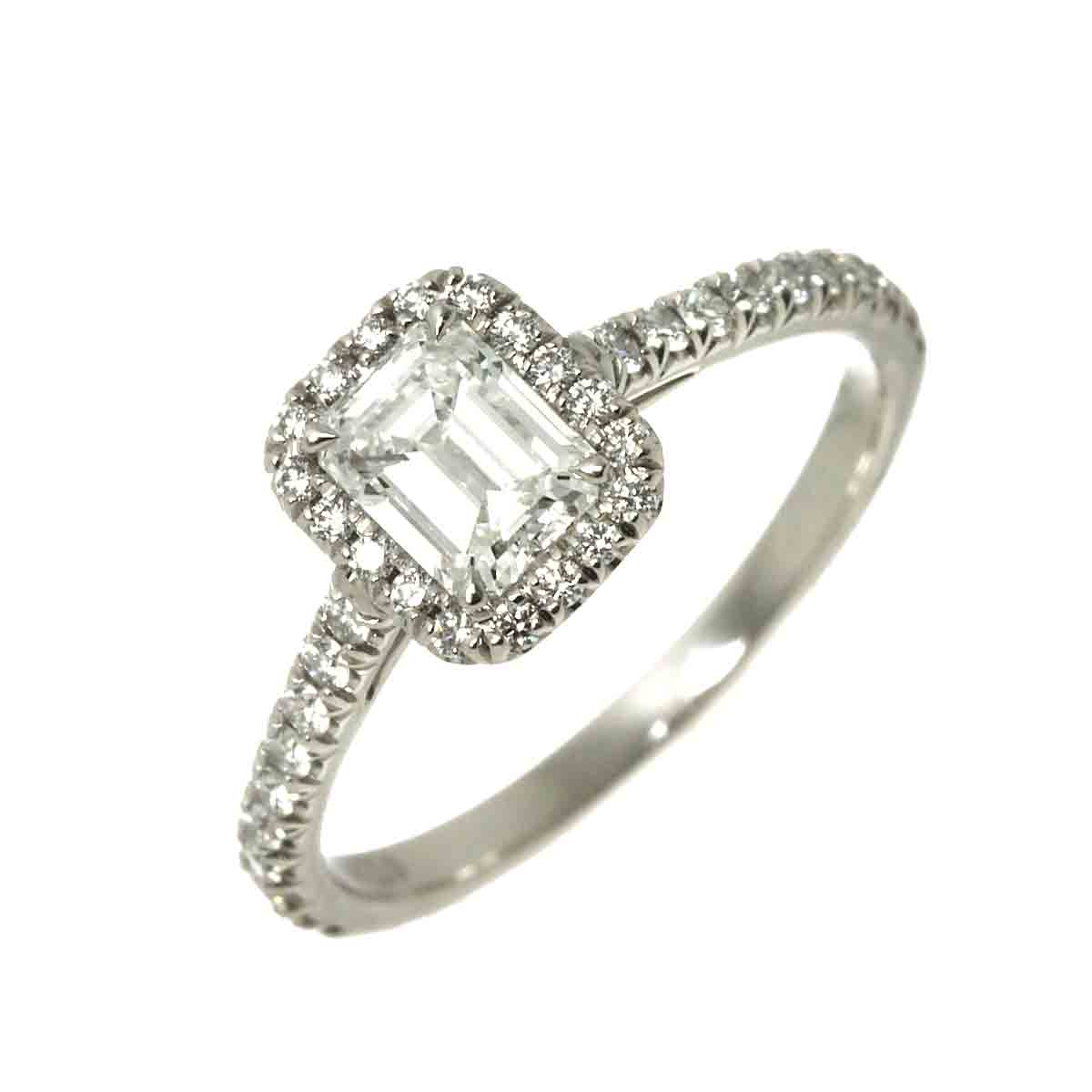 Diamond 0.59ct G/VS1 Ring Platinum Size4.75-5(US)