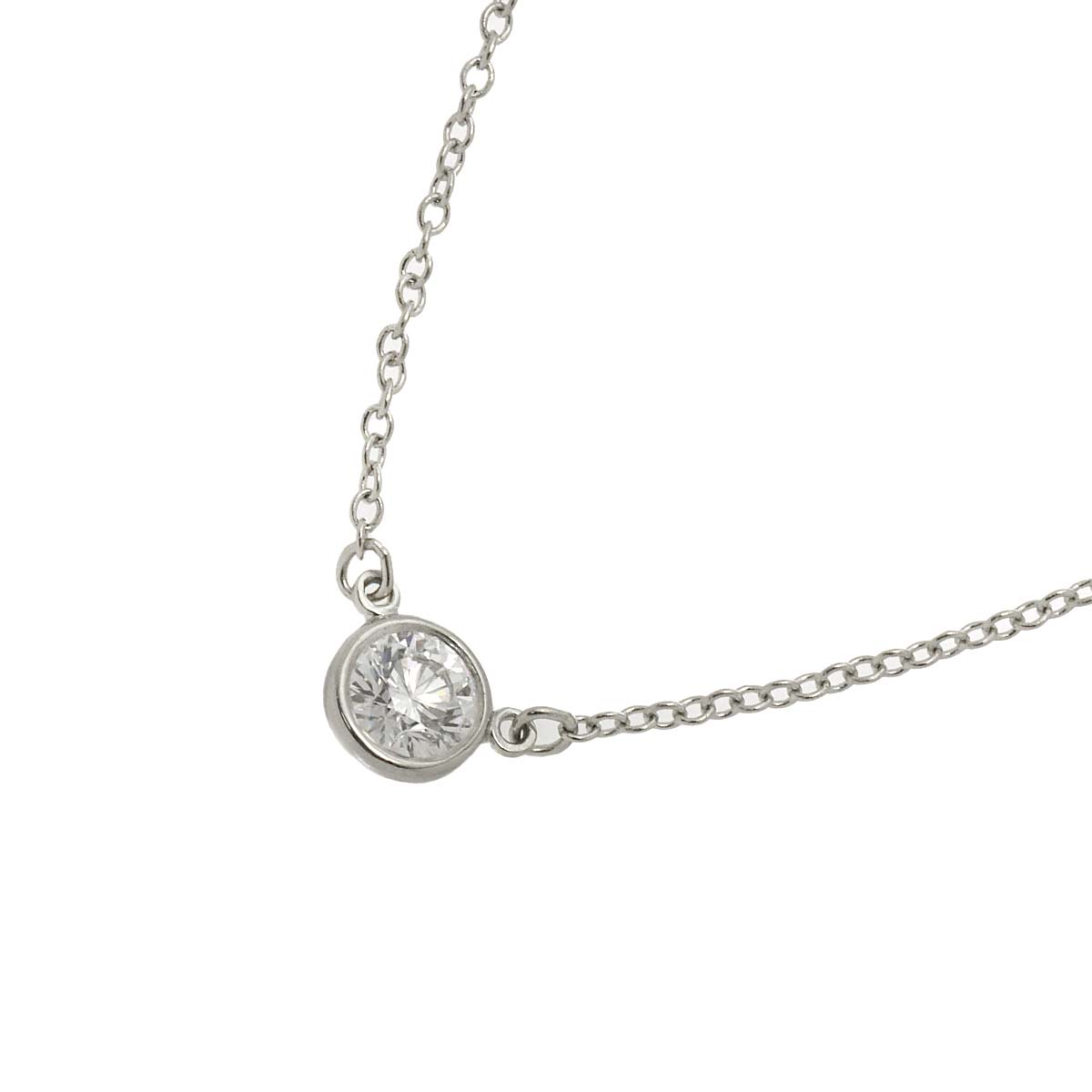 By The Yard Diamond Necklace Platinum