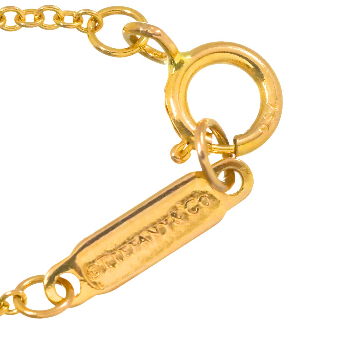 T Smile Diamond SM Necklace 18K Pink Gold 750