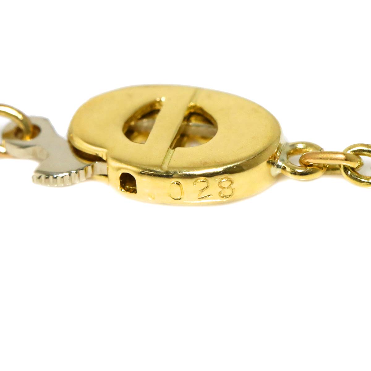 Diamond Necklace 18K Yellow Gold 750