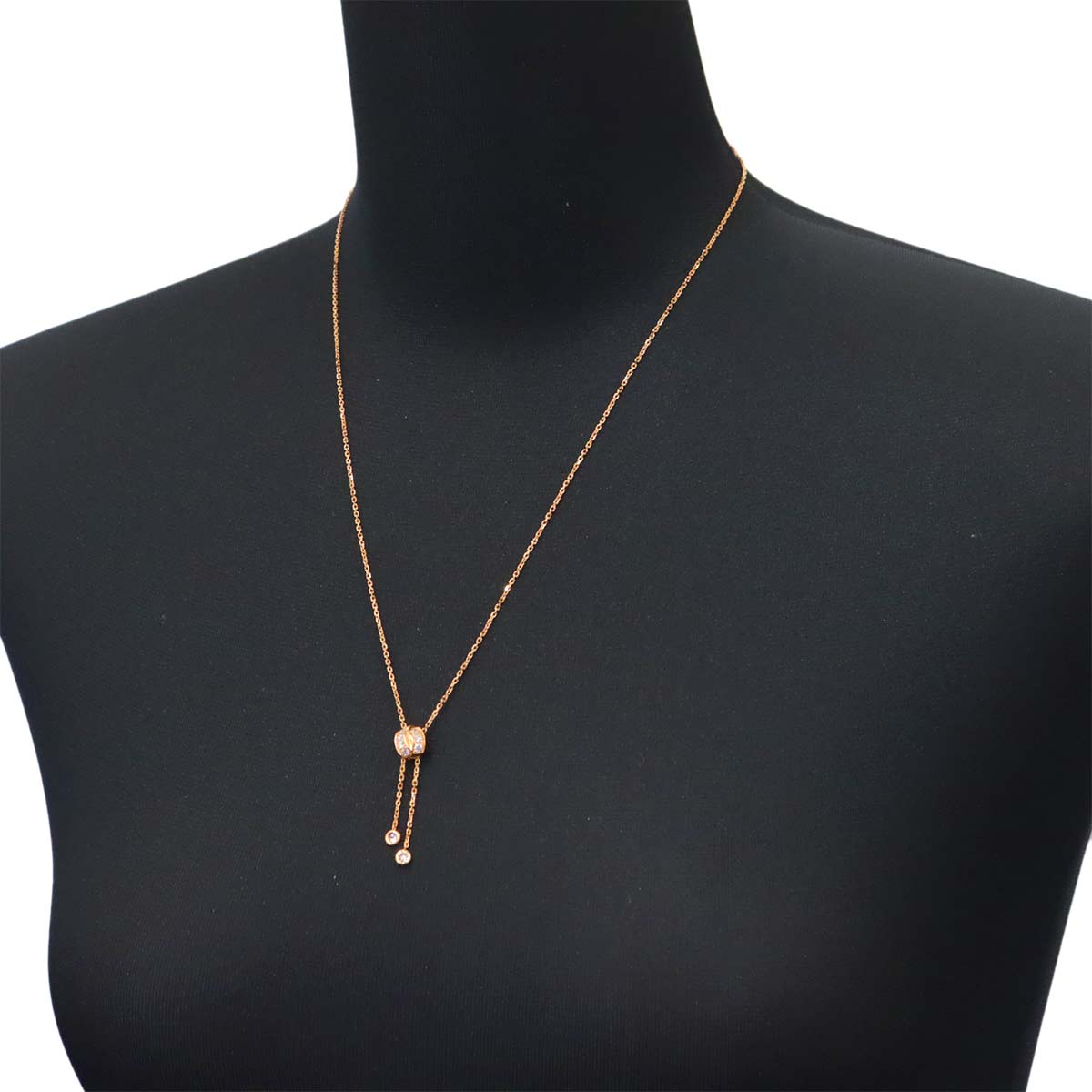 CHAUMET BEE MY LOVE Diamond Necklace SM 18K Pink Gold 750