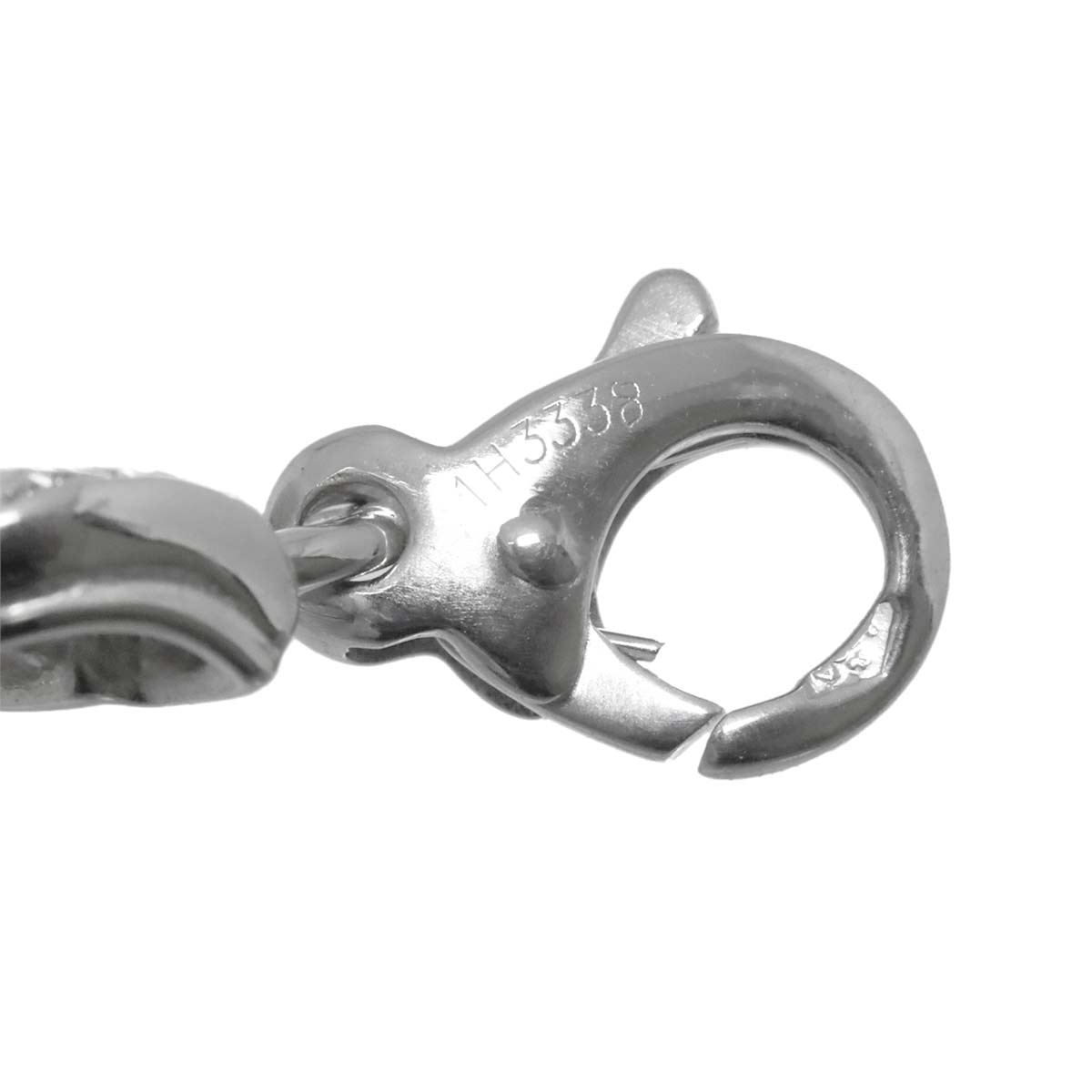 Comet Heart Diamond Necklace 18K White Gold 750