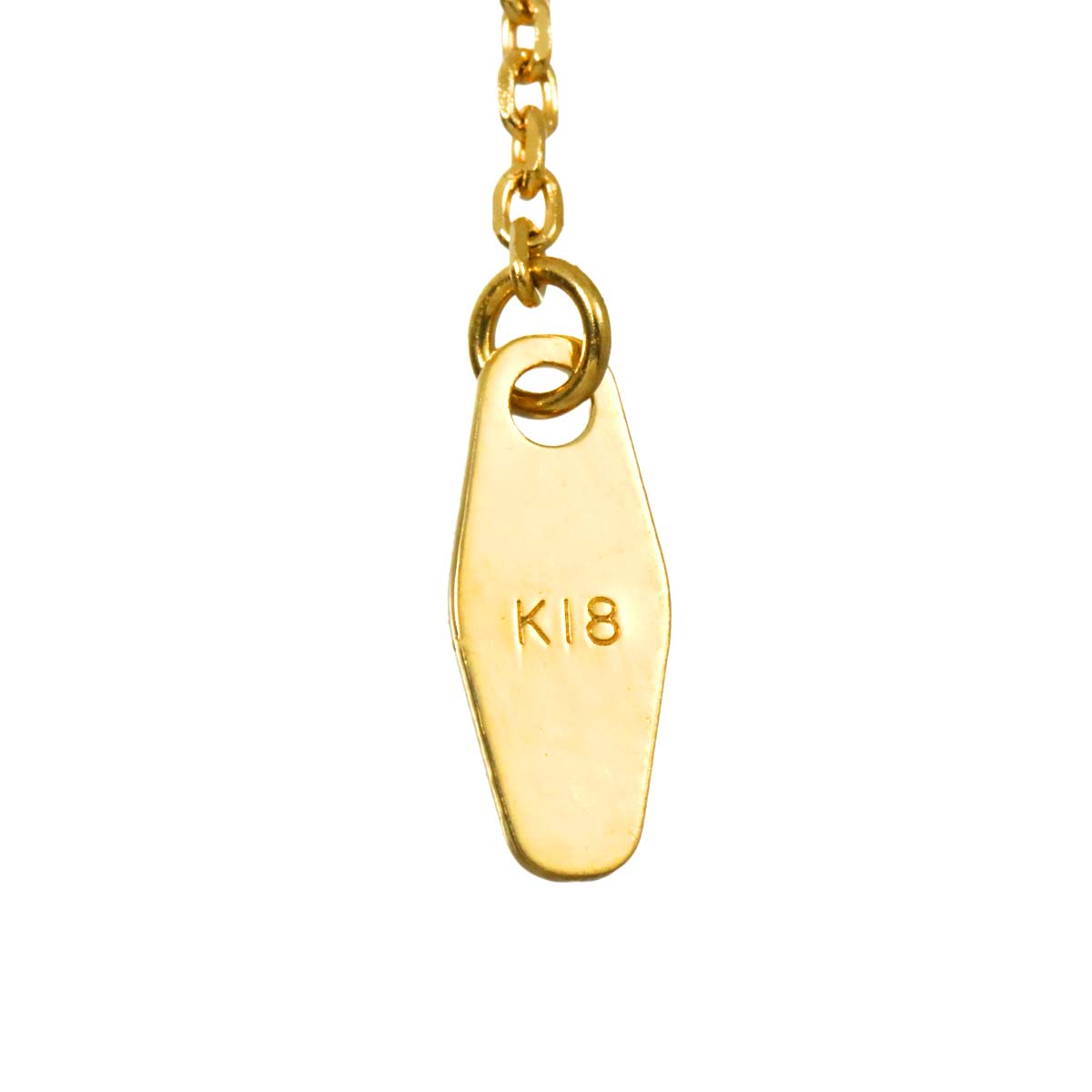 Ruby 3.91ct Necklace 18K YG Yellow Gold 750