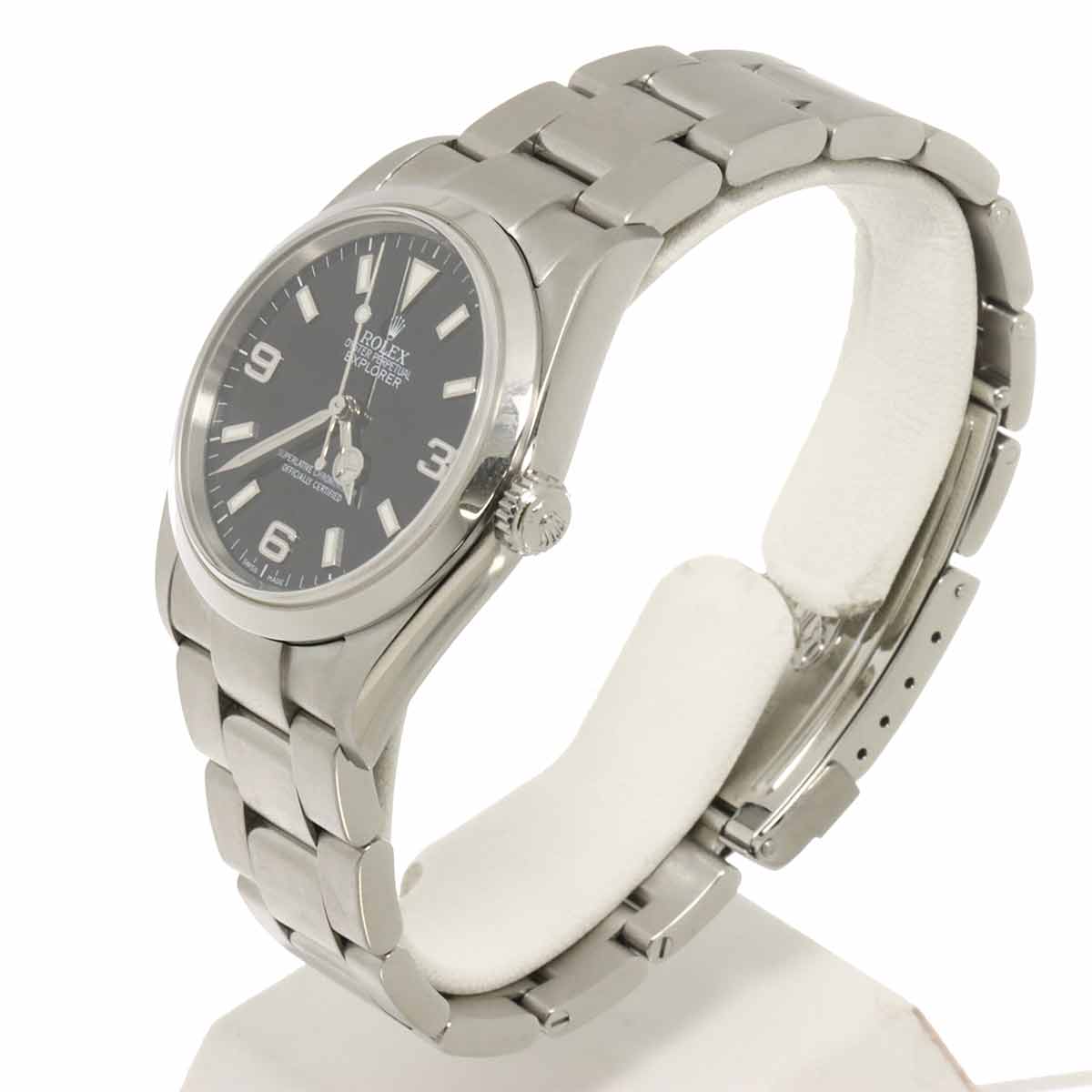 Explorer 1 114270 Serial Z Automatic Black Dial Mens Watch