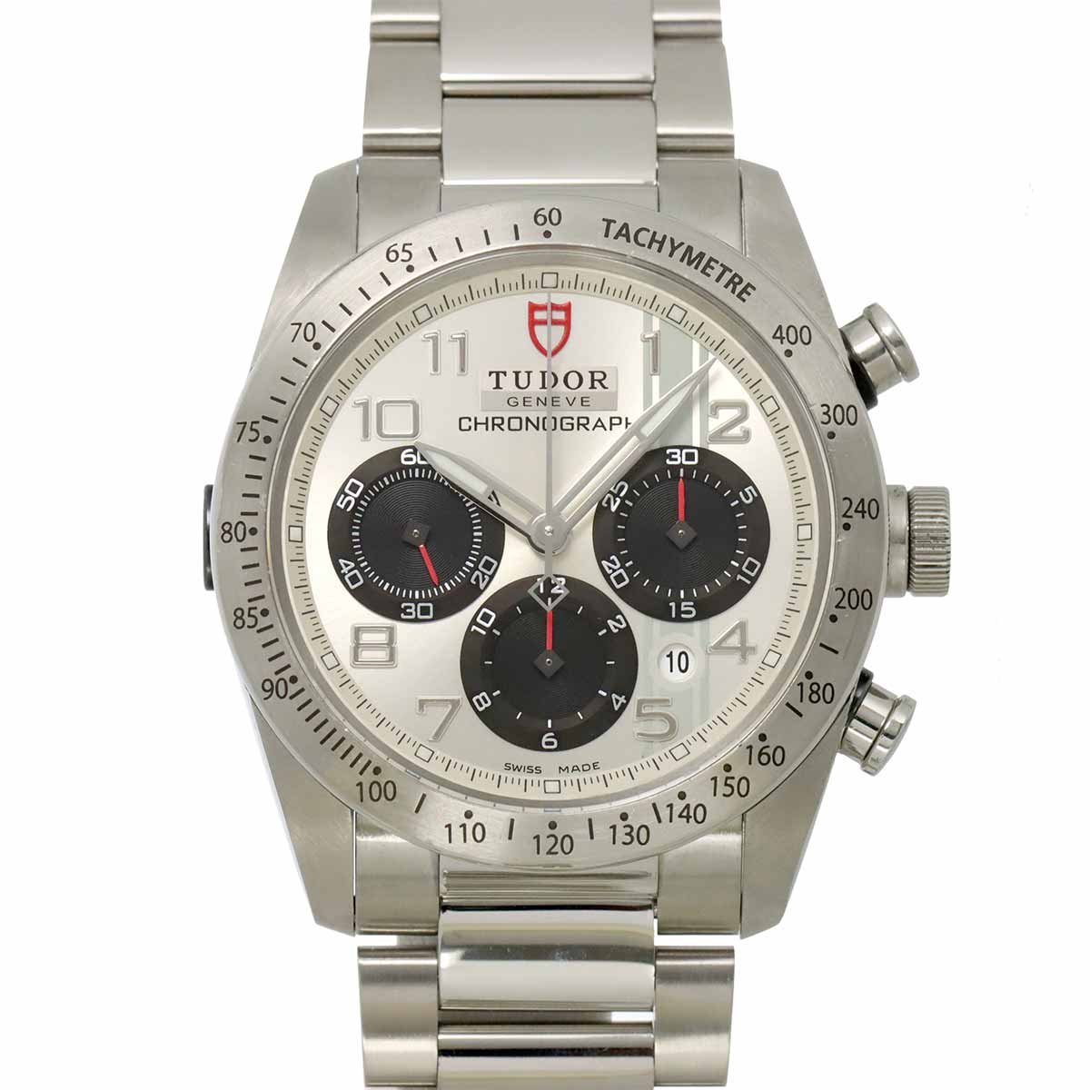 Fastrider 42000 Chronograph Date Silver Dial Mens Watch
