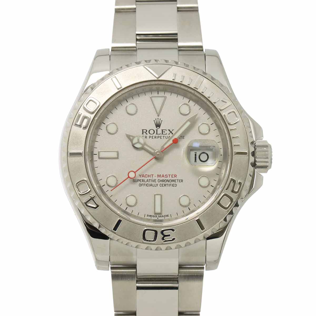 Yacht Master 116622 Serial R Automatic Platinum bezel Mens