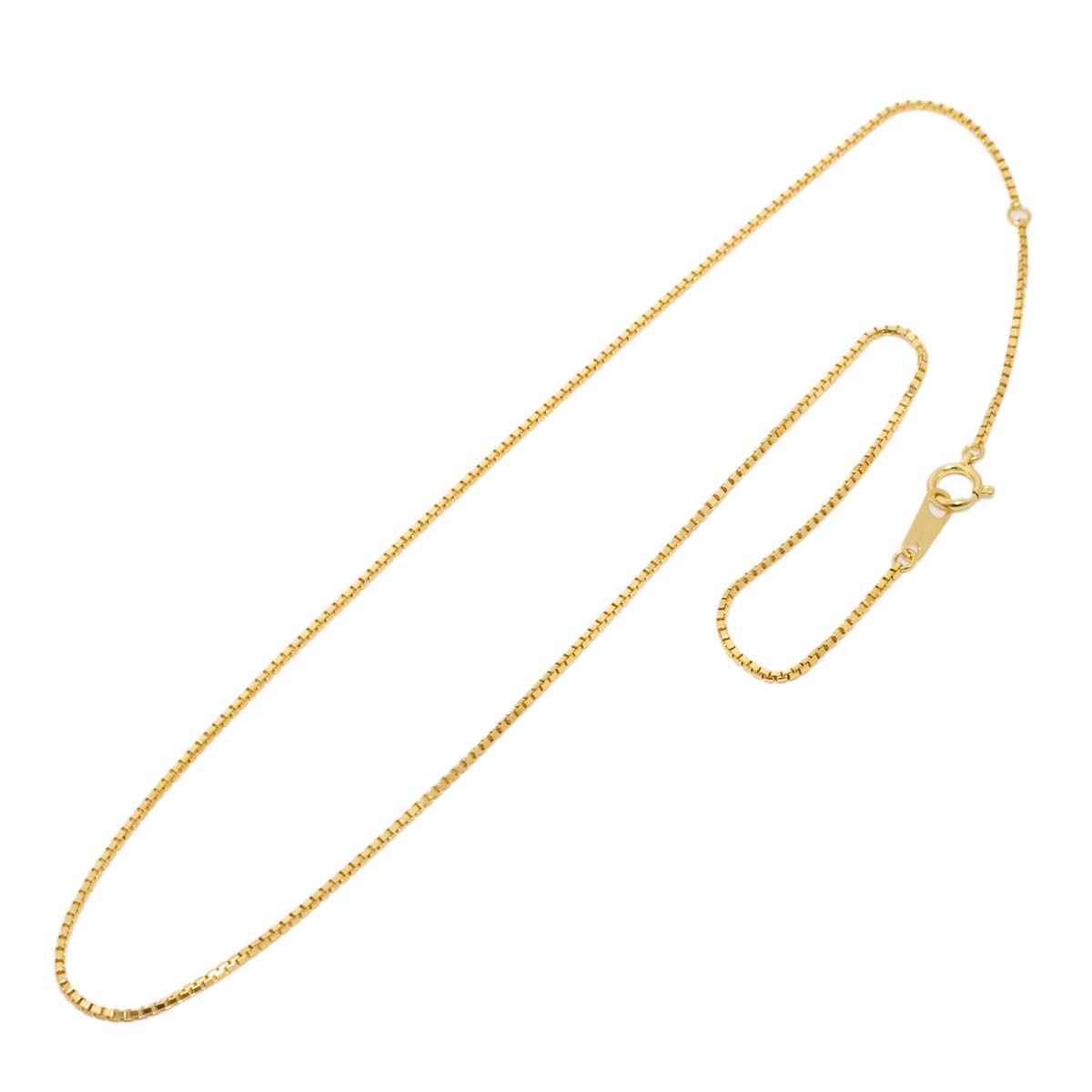 Venetian Necklace 18K K18 YG Yellow Gold 750