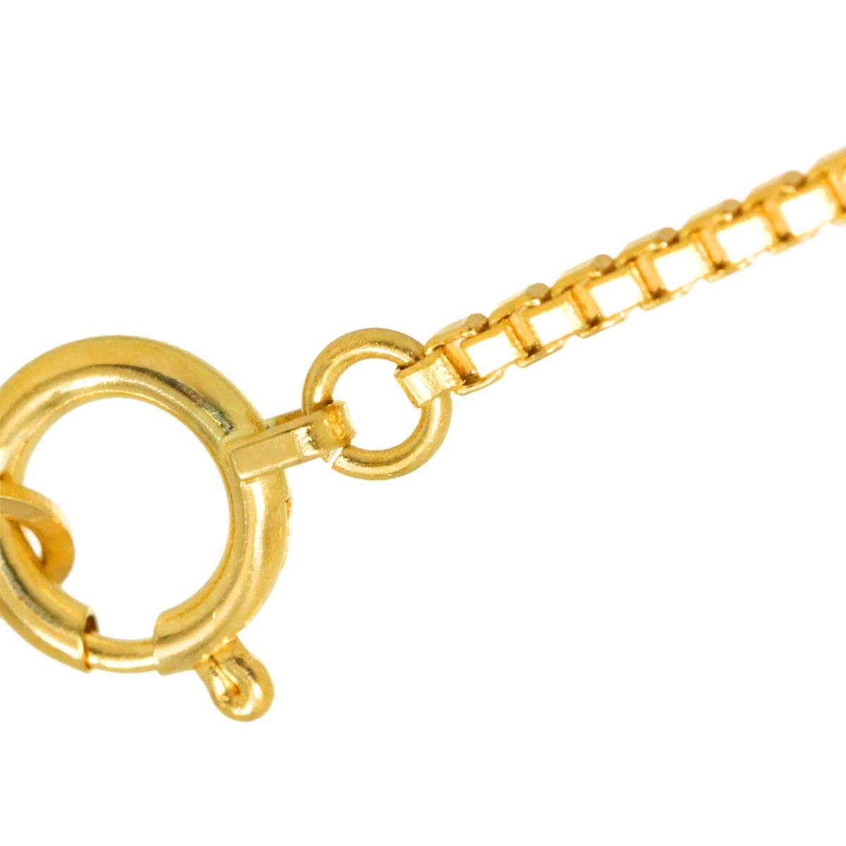 Venetian Necklace 18K K18 YG Yellow Gold 750