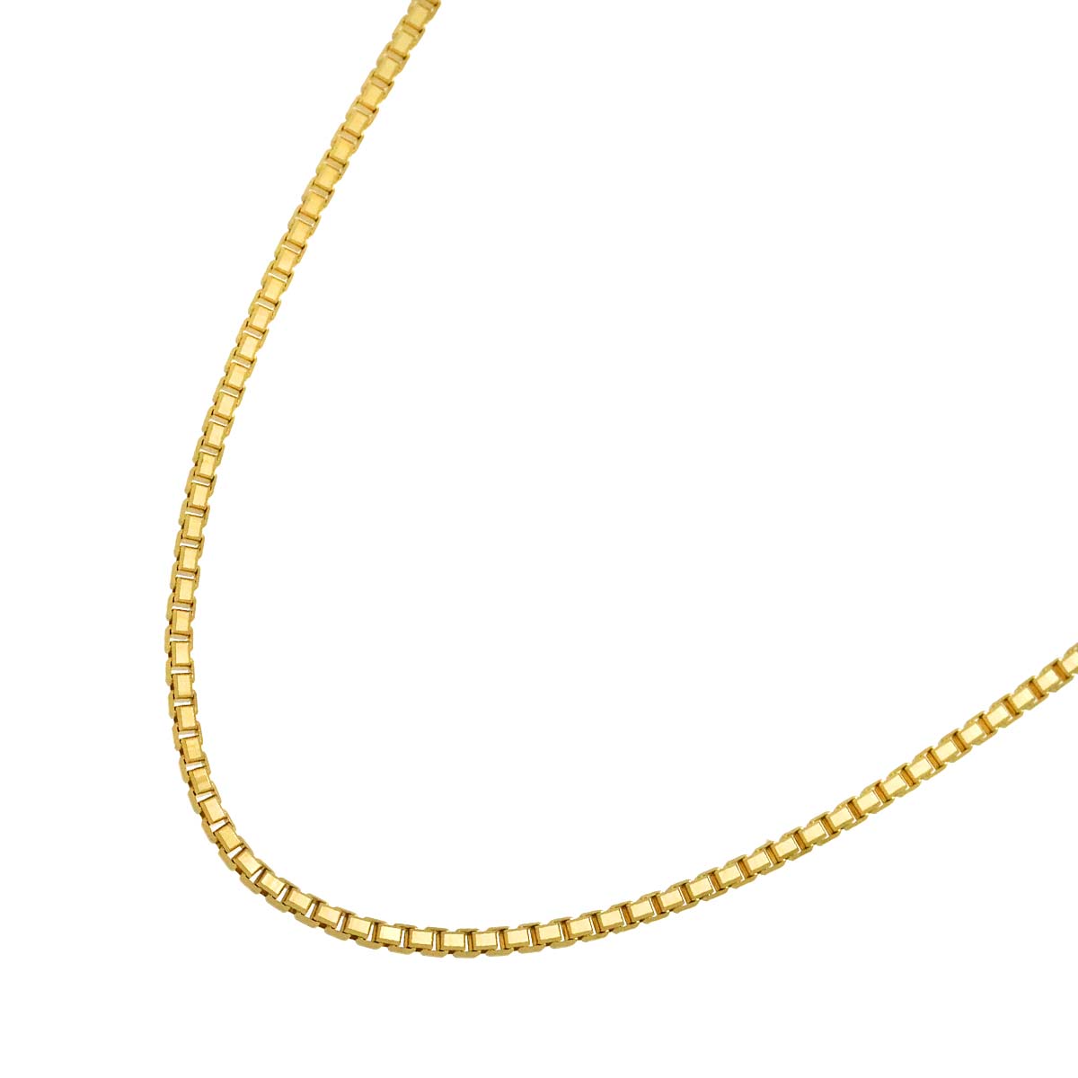 Venetian Necklace 18K K18 YG Yellow Gold 750