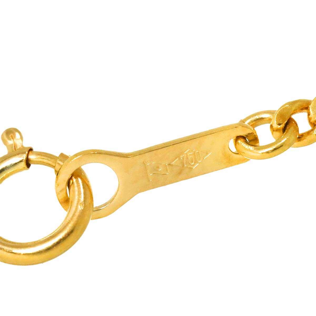 Kihei chain Necklace 18K YG 750