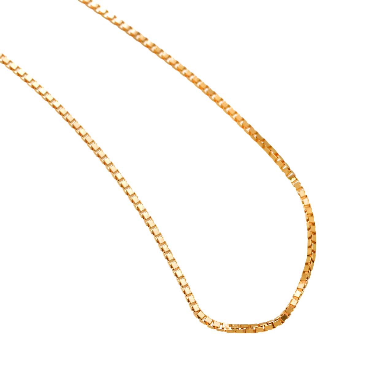 Venetian Necklace 18K K18 PG Pink Gold 750