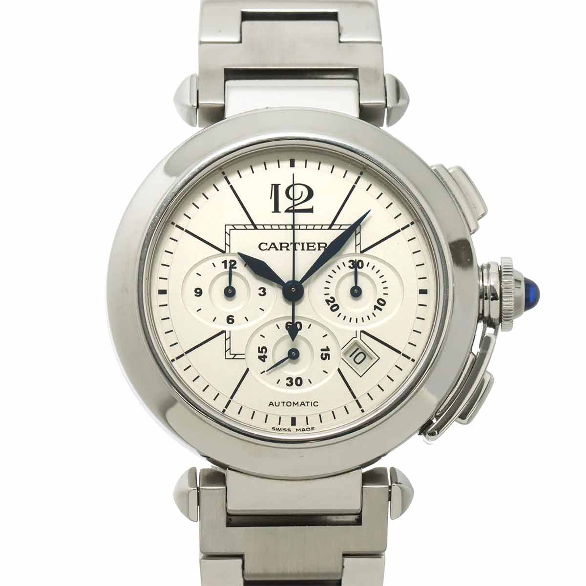 Pasha Chronograph 42mm W31085M7 Automatic Mens Watch