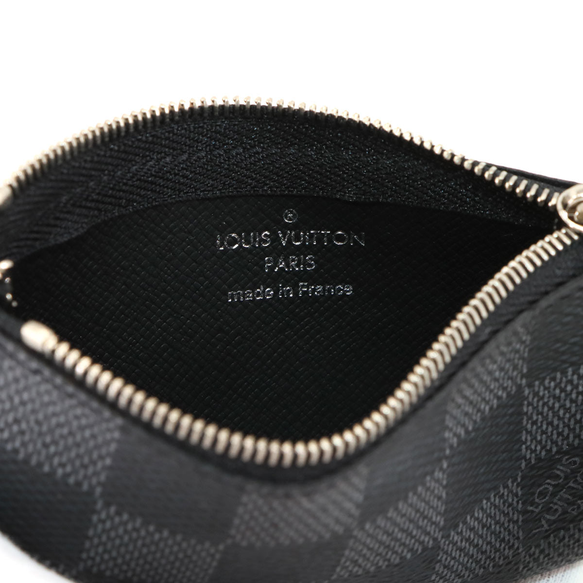 Damier Graphite Pochette Cles Coin Case N60155