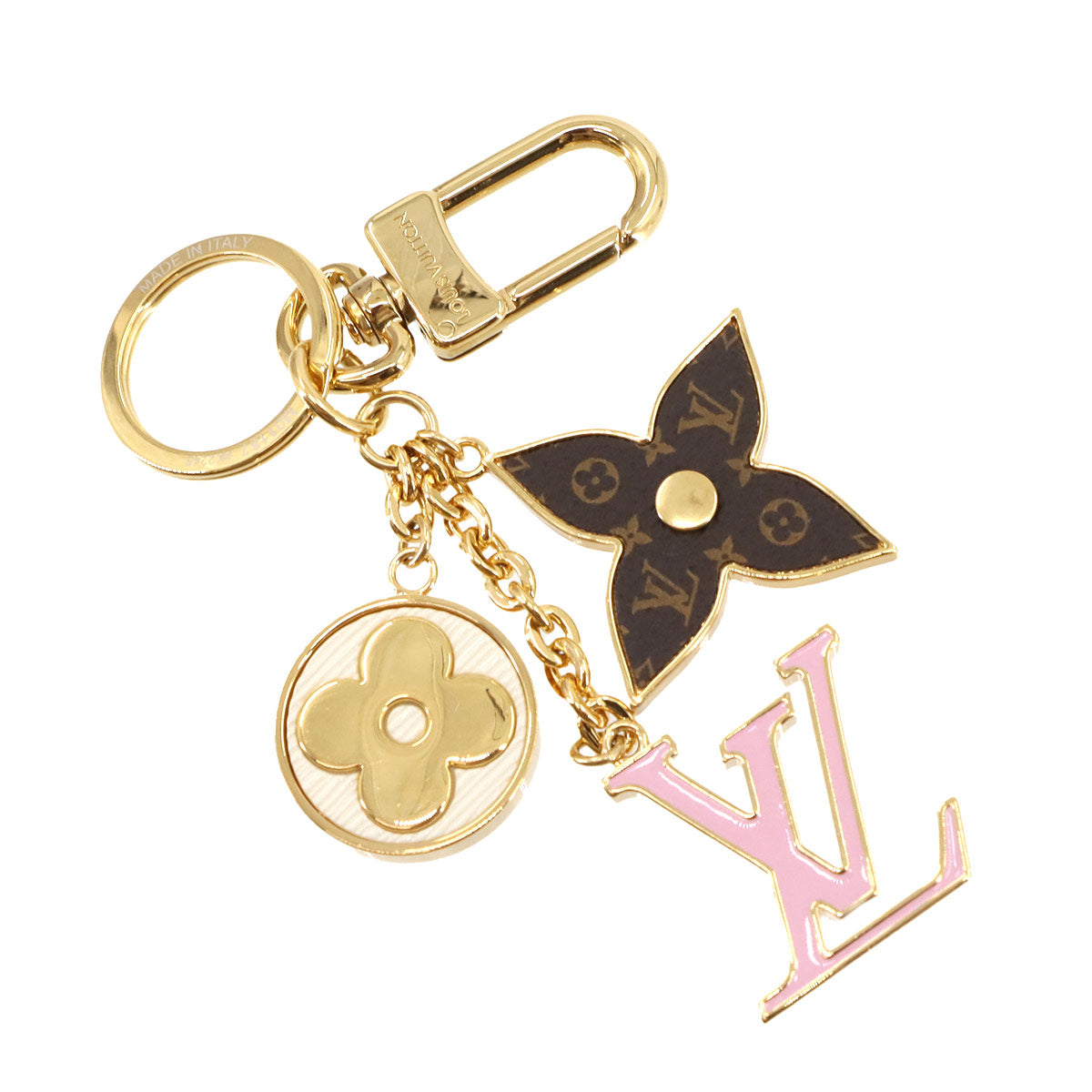 Spring Street Bag Charm and Key Holder M01187 Monogram