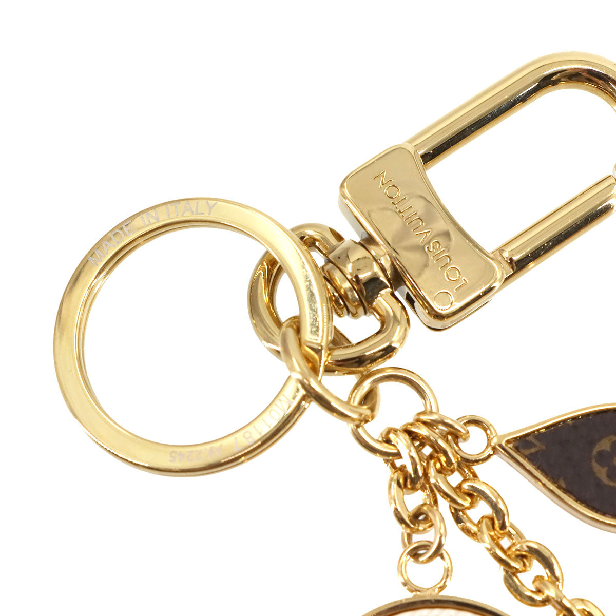 Spring Street Bag Charm and Key Holder M01187 Monogram