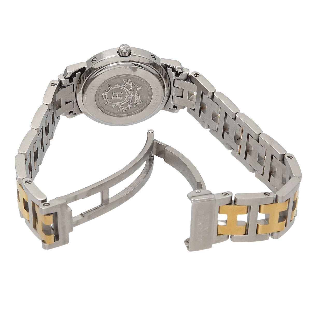 Clipper CL4 220 Quartz Date White Dial Ladies Watch