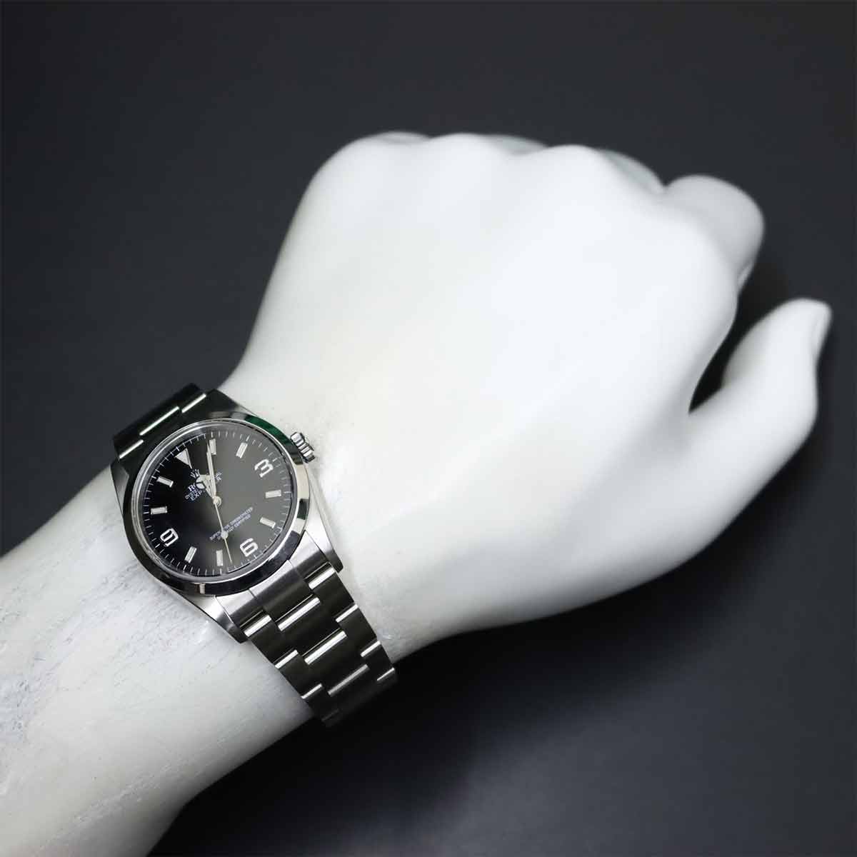 Explorer 1 114270 Serial D Automatic Black Dial Mens Watch