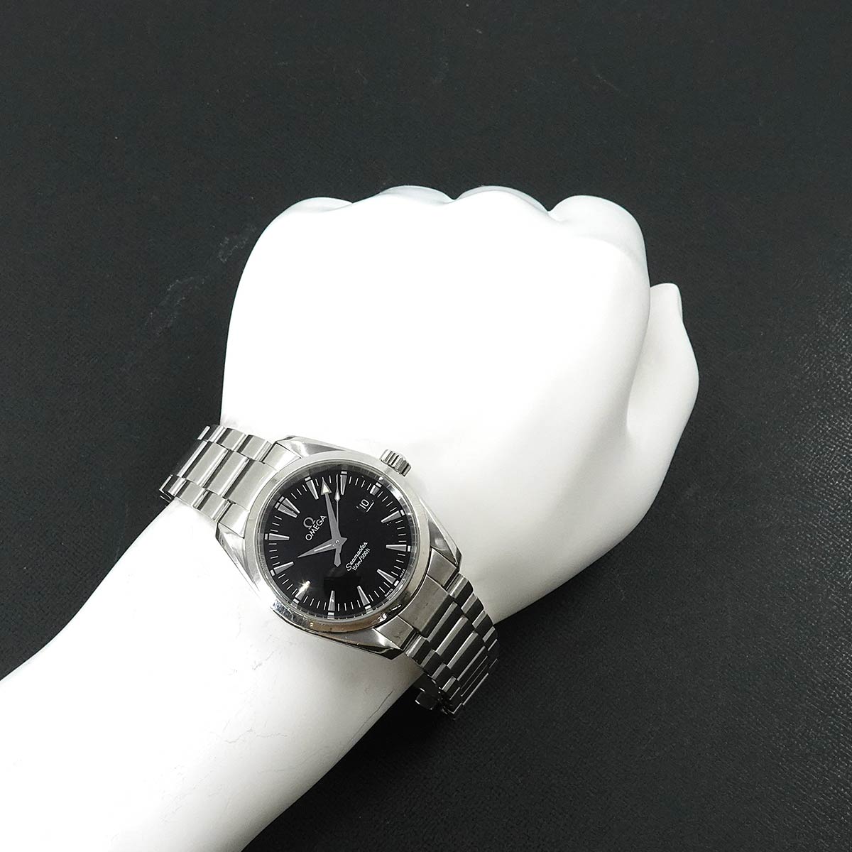 Seamaster Aqua Terra 2518.50 Quartz Black Dial Mens Watch