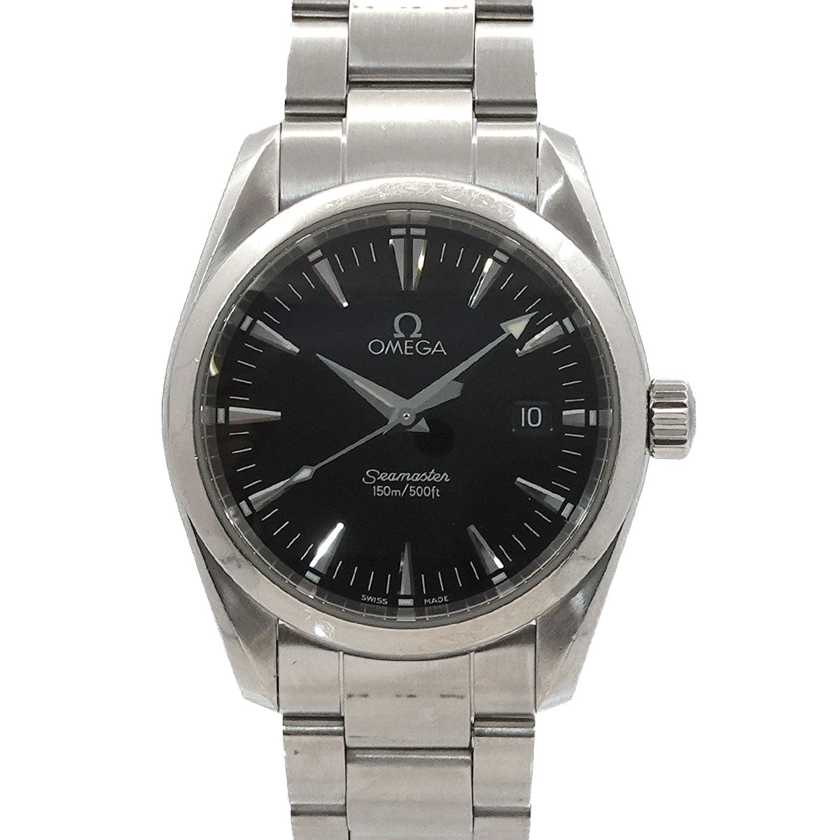 Seamaster Aqua Terra 2518.50 Quartz Black Dial Mens Watch