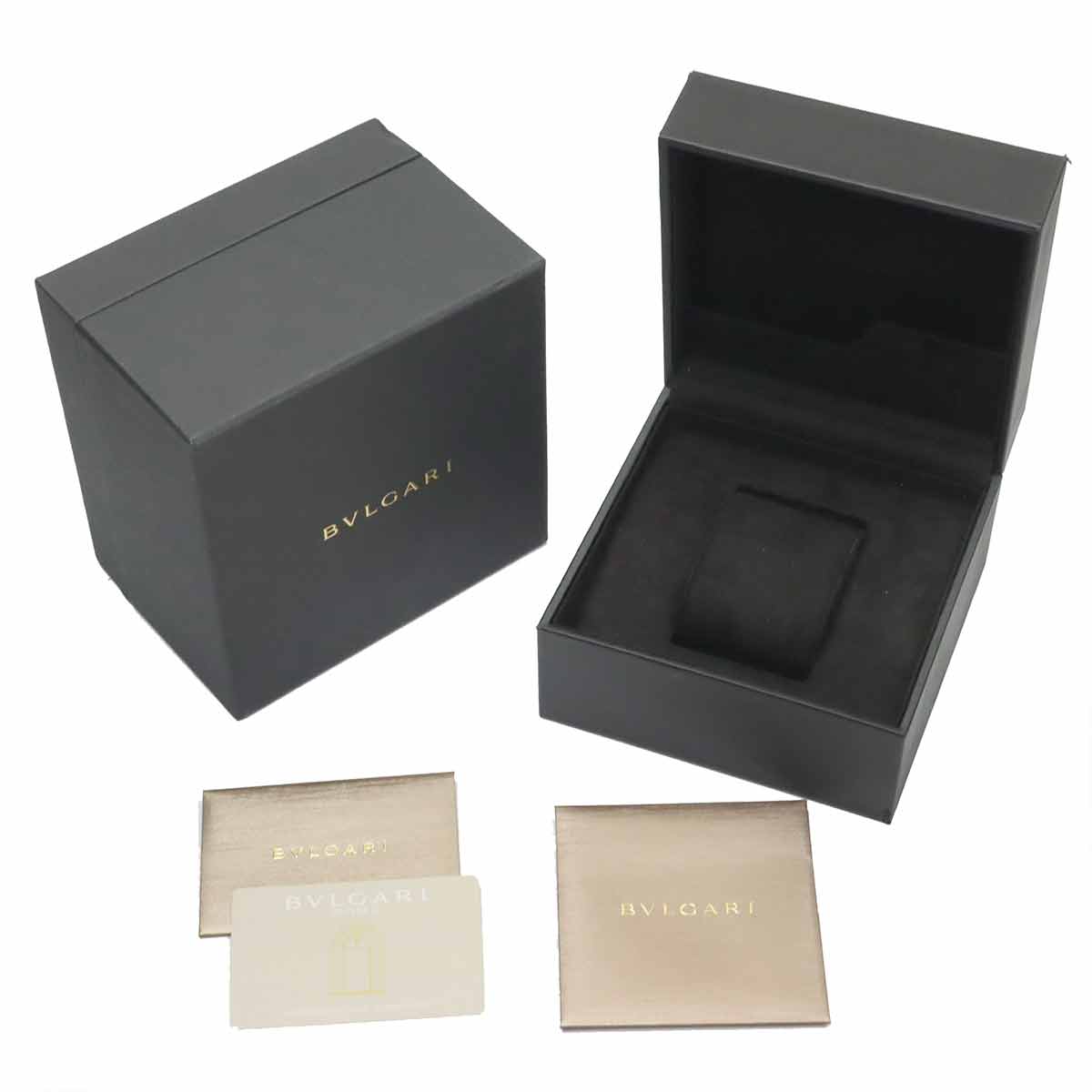 BVLGARIBVLGARI BBP41SG 750PG Automatic Date Black Dial Mens