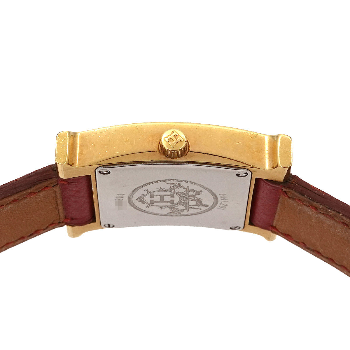 H Watch HH1 201 Quartz Red Dial Ladies Watch