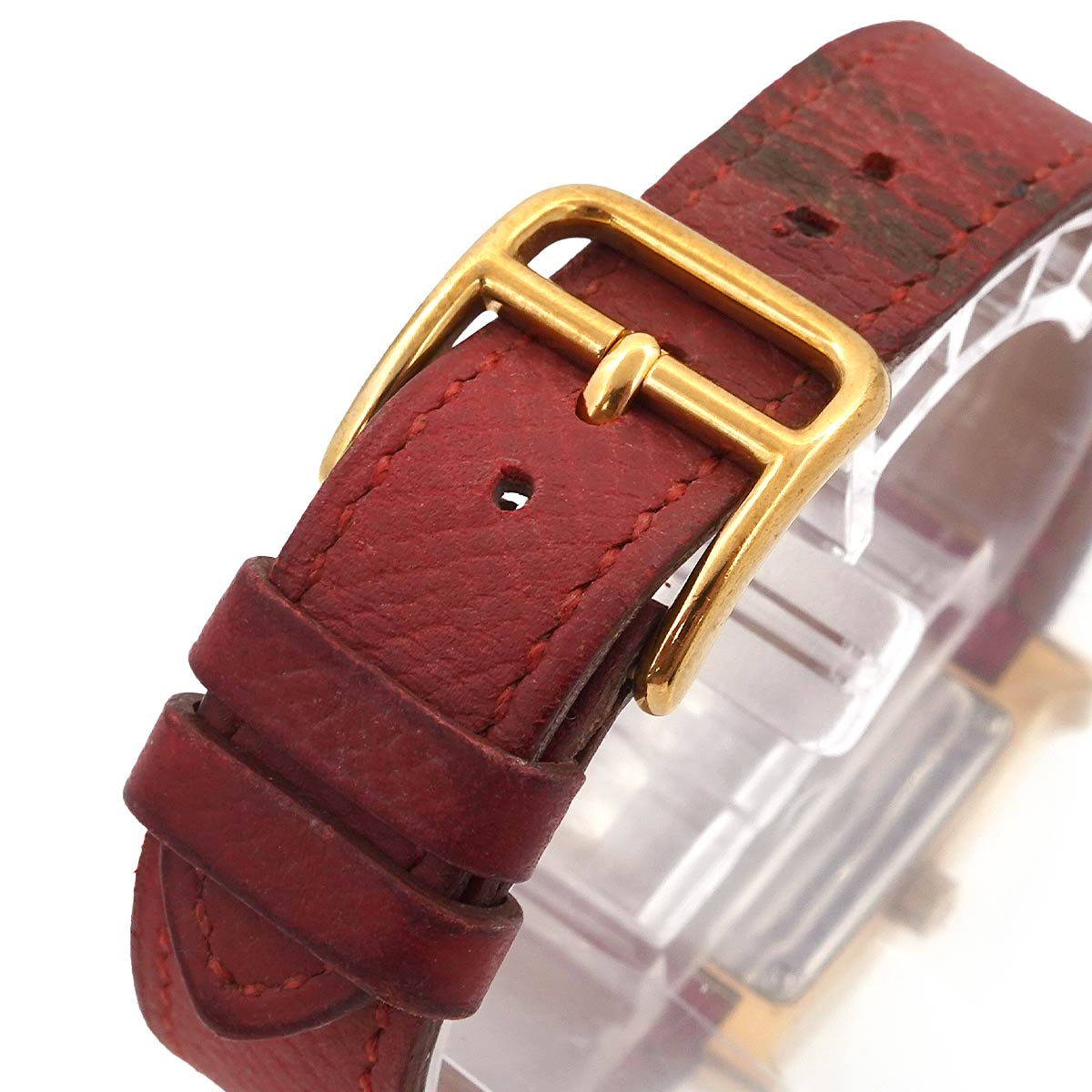 H Watch HH1 201 Quartz Red Dial Ladies Watch