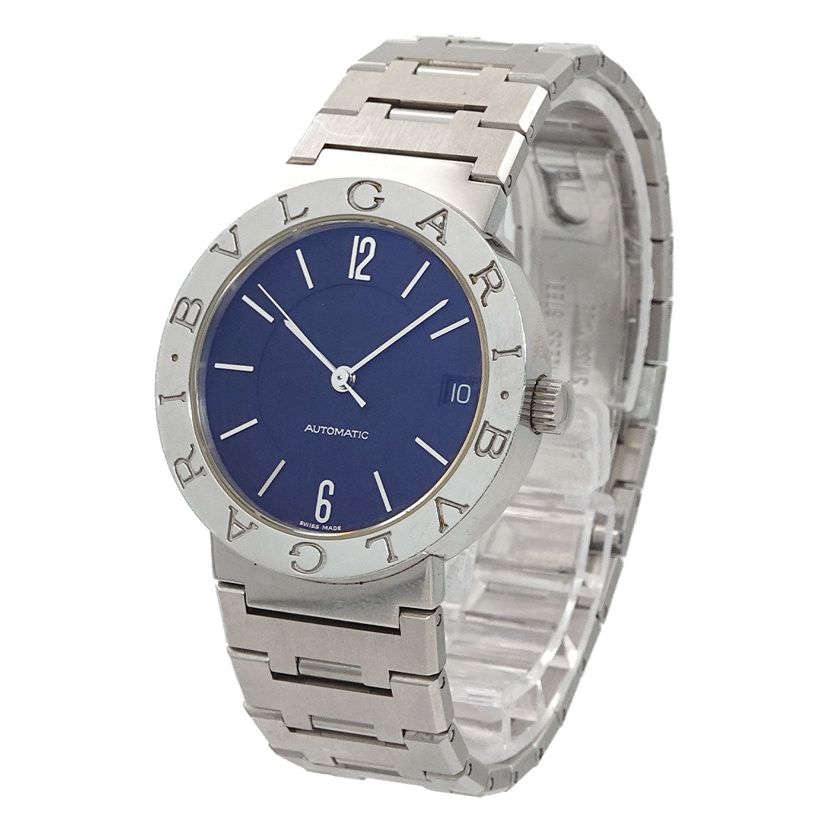 BVLGARIBVLGARI BB33SSD AUTO Automatic Date Black Dial Boys