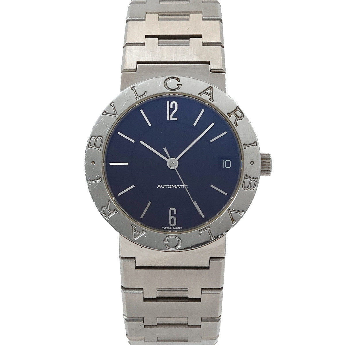 BVLGARIBVLGARI BB33SSD AUTO Automatic Date Black Dial Boys