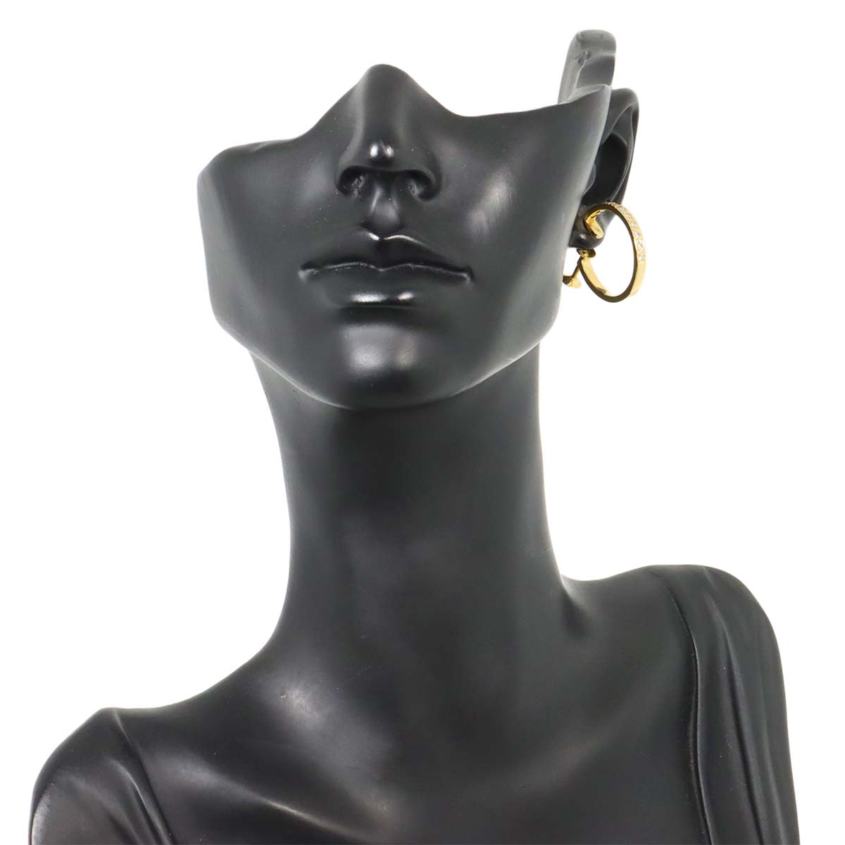 Diamond 0.20/0.20ct Earrings 18K YG 750