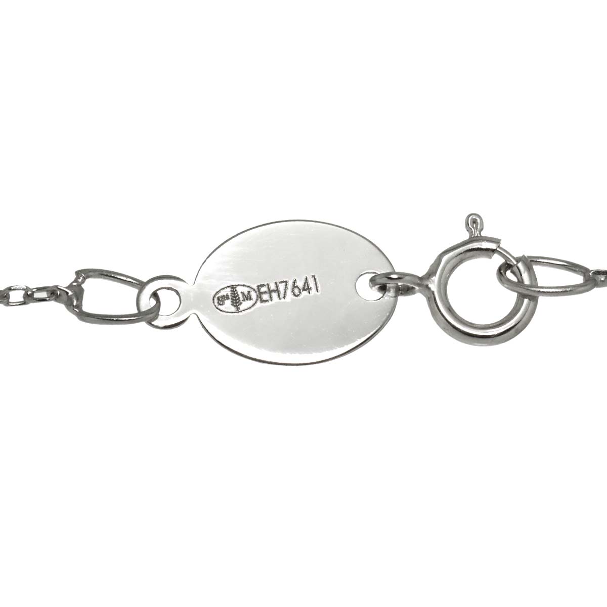 A Jamais Mon Etoile Diamond Necklace 18K WG 750