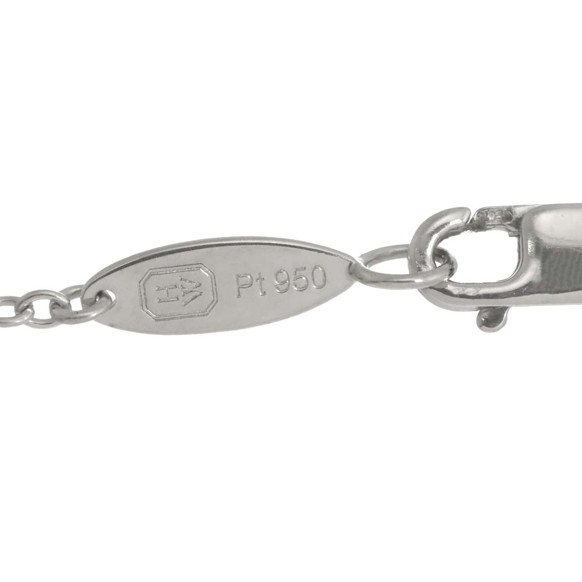 Mini Cross Diamond Necklace Pt